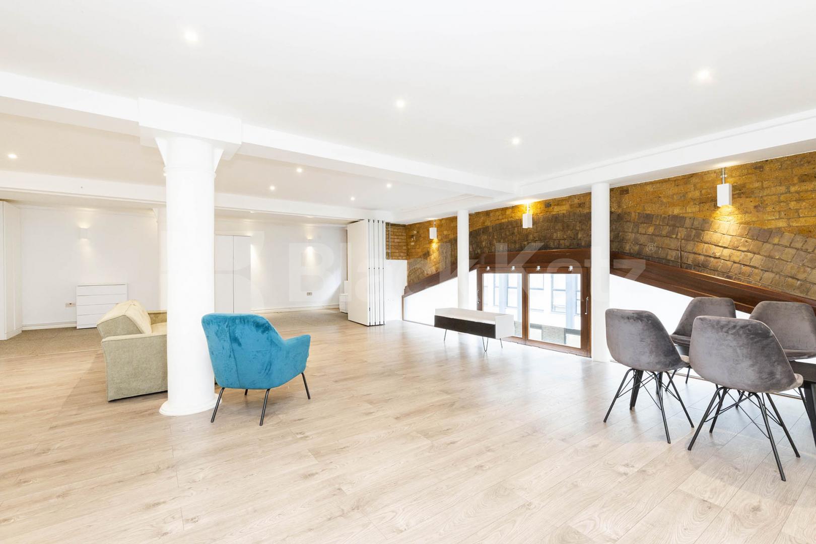 974sqt of loft space available in this large one bedroom warehouse conversion  Springfield House lofts - Tyssen Street, Dalston